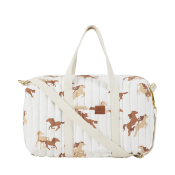 Fabelab 40cm Quilted Cotton Gym Bag - Wild at Heart