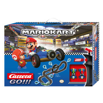 Carrera Go 1:43 Slot Racing System Nintendo Mario Kart Mach 8