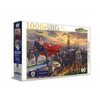 1000pc Harlington Thomas Kinkade Puzzle DC Comics Superman 8yrs+ 69x50cm