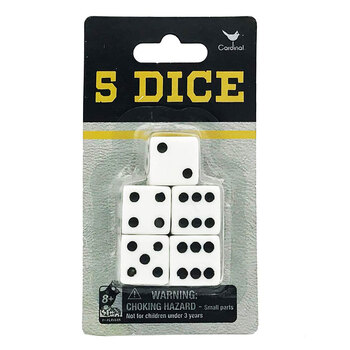 5pc Cardinal Dice Pack
