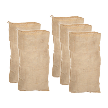 5PK Gardenmaster Heavy Duty Reusable Durable Garden Bag Hessian 110L
