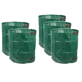 5PK Gardenmaster Heavy Duty Reusable Durable Giant Garden Bag 268L