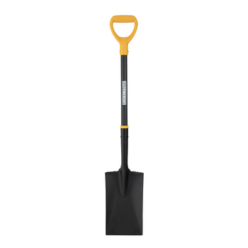 Gardenmaster Spade Lightweight Fibreglass Poly D Short Handle