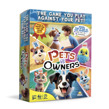Crown Pets vs Owners Family Fun Party Guessing Game 8yrs+