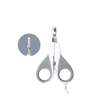 Pakeway Pet Cat Nail Clippers/Trimmer w/ Flat Head - Grey