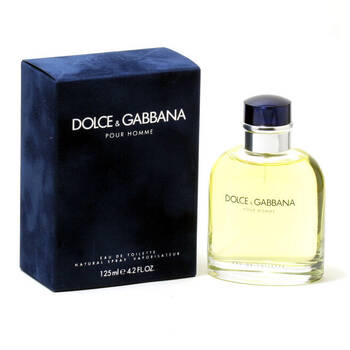 Dolce & Gabbana Pour Homme EDT Eau De Toilette Fragrance Spray For Men 125ml
