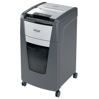 Rexel Optimum Auto+ Feed 60L 300X Office Document/Paper Shredder P-4 Cross Cut