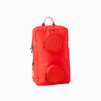 Lego Brick 1x2 Backpack School/Office Bag Unisex 40cm Bright Red