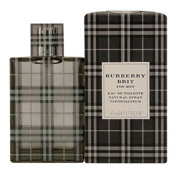 Burberry Brit EDT Eau De Toilette Natural Fragrance Spray For Men 50ml