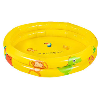 Swim Essentials Baby/Kids Inflatable Swimming Pool 60cm Yellow Safari 0+