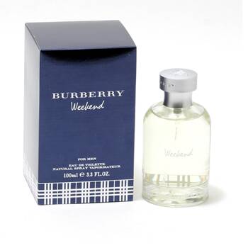 Burberry Weekend For Men Mens Fragrance EDT Eau De Toilette Spray Bottle 100mL