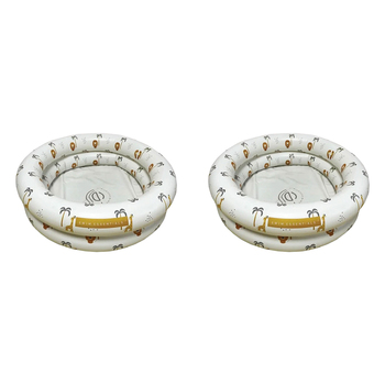 2PK Swim Essentials Kids Inflatable Swimming Pool 60cm Round - Jungle