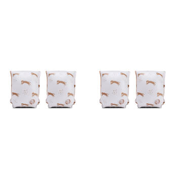 2x 2pc Swim Essentials Baby/Infant Inflatable Arm Bands Roamer White 0+