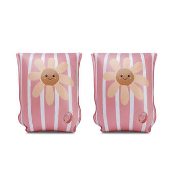 2pc Swim Essentials Kids/Children Inflatable Arm Bands Daisy Flower 2-6y