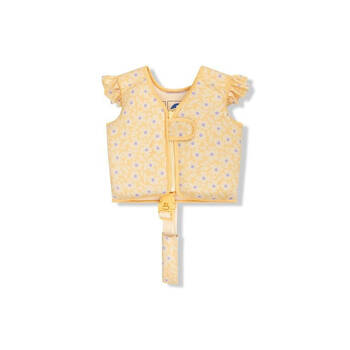Swim Essentials Kids Life Jacket Swimming Vest Florish Yellow Size 1-2y