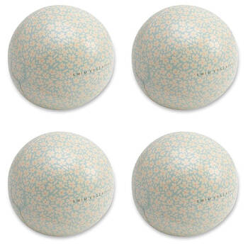 4PK Swim Essentials Inflatable Beach Ball Swimming Volleyball 51cm Florish Green