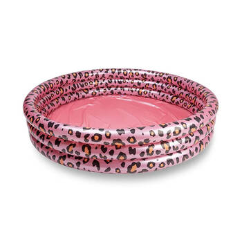 Swim Essentials Children's Inflatable Pool 100cm Safari Chique Pink 12m+