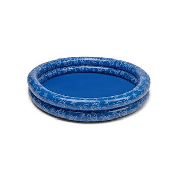 Swim Essentials Children's Inflatable Swimming Pool 100cm Seashore Blue 12m+