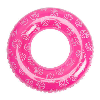 Swim Essentials Kids Inflatable Swimming Ring Pool Floater 90cm Pink Sea Shell