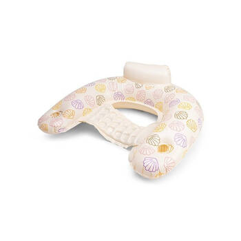 Swim Essentials Inflatable Hammock Swimming Pool Floater Sea Shells 6y+