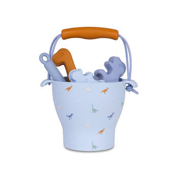 5pc Swim Essentials Beach Bucket Sandpit Outdoor Kids Toy Set Dinosaur 18m+