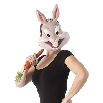 Space Jam 2 Looney Tunes Bugs Bunny Mask Unisex Costume