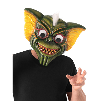Gremlins Warner Bros Stripe Googly Eyes Mask Halloween Party Mens Costume