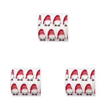 3PK Paper+Design Christmas 3-Ply Toilet Paper 200-Sheet Tissue - Swedish Gnome