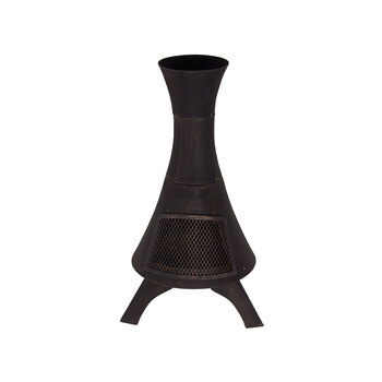 CHARMATE CastIron Chimenea Outdoor Fireplace CM140-051 Black