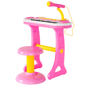 Lenoxx 31 Key Electronic Keyboard Pink
