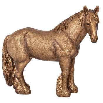 Gibson Gifts Shire Horse Home/Room Decor Large Bronze 27cm