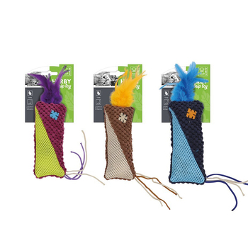 3x HERBY Catnip Toy-Fur Assorted