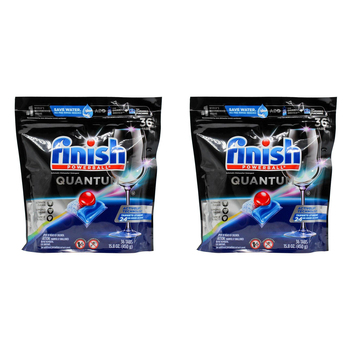 72pc Finish Quantum Automatic Dishwasher Detergent Tablets