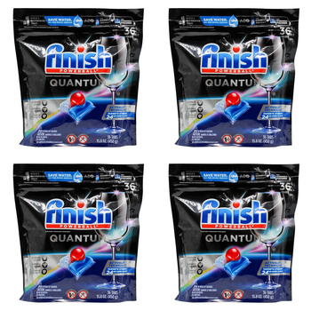 144pc Finish Quantum Automatic Dishwasher Detergent Tablets