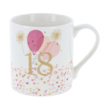 Gibson Gifts Rush Birthday Ladies 18th Mug R 250ml