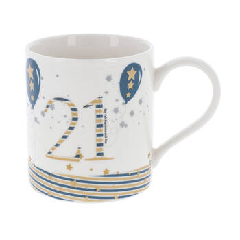 Gibson Gifts Rush Birthday Mens 21st Mug R Cup w/ Handle