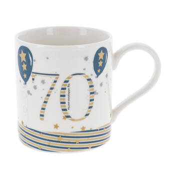 Gibson Gifts Rush Birthday Mens 70th Mug R Cup w/ Handle