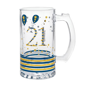 Gibson Gifts Rush 21st Birthday Tankard R Beer Mug w/ Handle