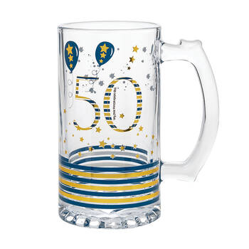 Gibson Gifts Rush 50th Birthday Tankard R Beer Mug w/ Handle