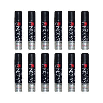 12x Minuet Salon Professional Spray Extra Hold 75ml For All Hair Types