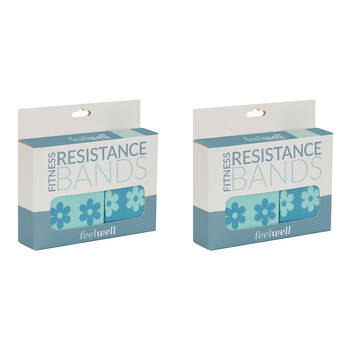 4pc Annabel Trends Fitness Feel Well Exercise Resistance Bands