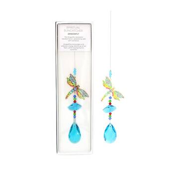 Gibson Gifts Spiritual Suncatcher Dragonfly Display Decor