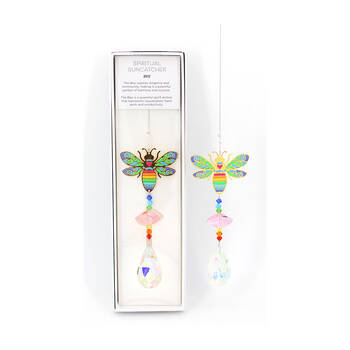 Gibson Gifts Spiritual Suncatcher Bee Display Decor