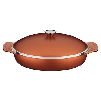 Tramontina Lyon Frying Pan with Lid 32cm/4.3L - Gold