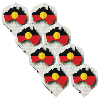 8x 3pc Formula Sports Indigenous Dart Flights Standard Set