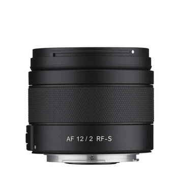Samyang 12mm F2.0 AutoFocus Lens For Canon RF-S APS-C - Black