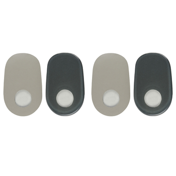 2PK Airplus Gel Heel Pads Targeted Cushioning Support One Size Fits All