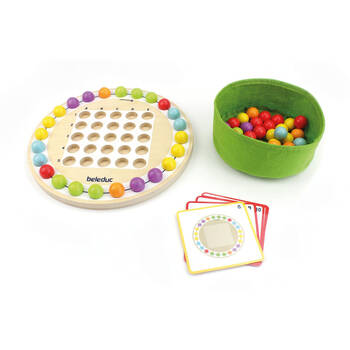 Beleduc Marbelino Pattern Game Recognition Educational Toy Kids/Children - 3y+