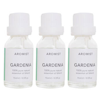 3PK Gibson Gifts 15ml Aromist Oil Gardenia Natural Essential Blend
