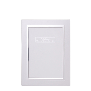 Gibson Gifts Silver Trim Photo/Picture Frame 5x7" Rectangle